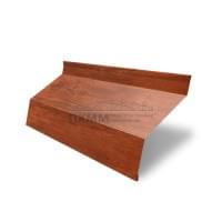 Ламель забор жалюзи Г 35х135-0,45 Print Elite Cherry Wood