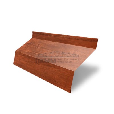 Ламель забор жалюзи Г 35х135-0,45 Print Elite Cherry Wood
