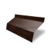 Ламель забор жалюзи Г 35х135-0,45 Print Elite Choco Wood