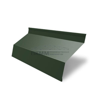Ламель забор жалюзи Г 35х135-0,5 Velur RAL 6020