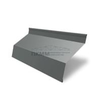 Ламель забор жалюзи Г 35х135-0,45 Полиэстер с пленкой RAL 7005