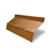 Ламель забор жалюзи Г 35х135-0,45 Print-Double Elite Golden Wood