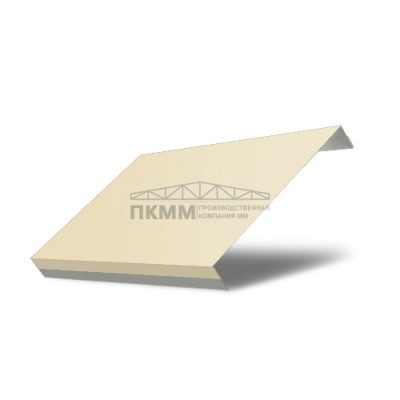 Ламель забор жалюзи П обратная 150-0,45 Полиэстер с пленкой RAL1015