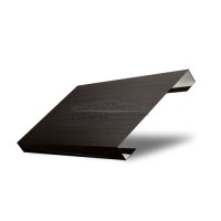 Ламель забор жалюзи П лицевая 150-0,45 Print Elite Coffee Wood