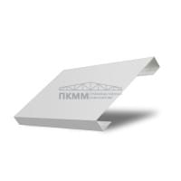 Ламель забор жалюзи П лицевая 125-0,5 Оцинкованный