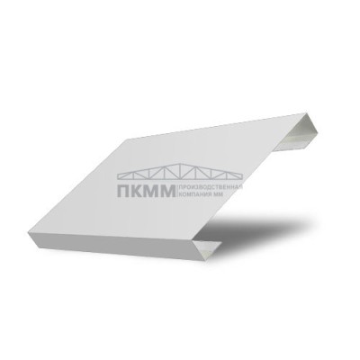 Ламель забор жалюзи П лицевая 125-0,5 Оцинкованный