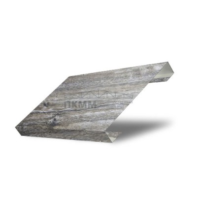 Ламель забор жалюзи П лицевая 150-0,45 Print Elite Nordic Wood