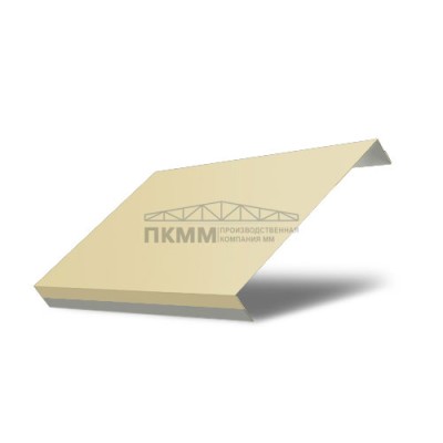 Ламель забор жалюзи П обратная 150-0,45 Полиэстер с пленкой RAL1014