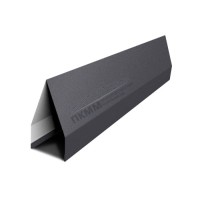 Ламель забор жалюзи V 60х114-0.5 VALORI Dark Grey
