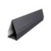 Ламель забор жалюзи V 60х114-0.5 VALORI Dark Grey