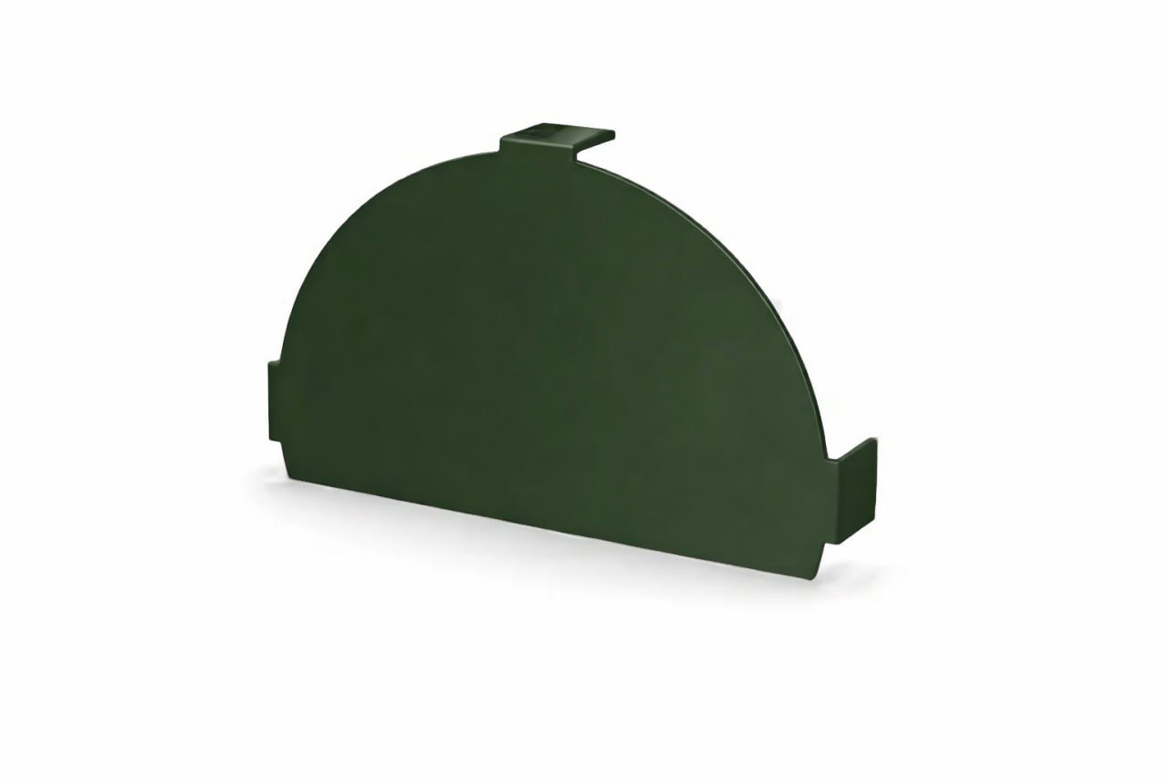 Заглушка конька круглого простая 0.45 Viking RAL6007